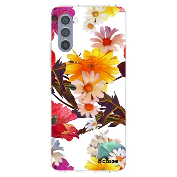 Picasee silikonový průhledný obal pro Motorola Moto G62 - Meadow