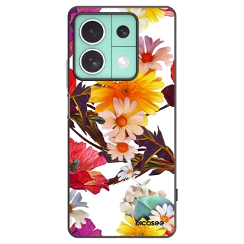 Picasee silikonový černý obal pro Xiaomi Redmi Note 13 5G - Meadow