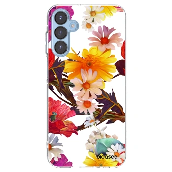 Picasee silikonový průhledný obal pro Samsung Galaxy A15 A156B 5G - Meadow