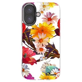 Picasee silikonový průhledný obal pro Apple iPhone 16 - Meadow