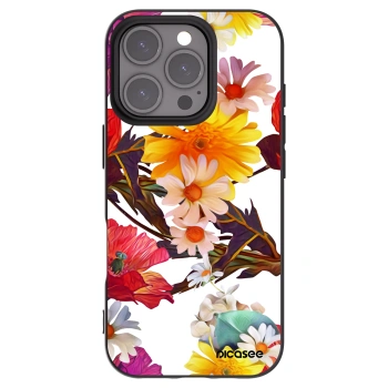 Picasee silikonový černý obal pro Apple iPhone 16 Pro - Meadow