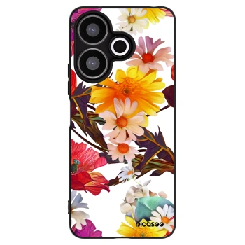 Picasee silikonový černý obal pro Xiaomi Redmi 13 4G - Meadow