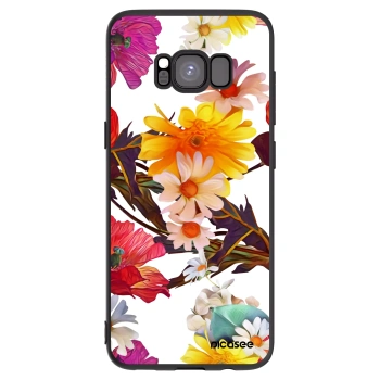 Picasee silikonový černý obal pro Samsung Galaxy S8 G950F - Meadow
