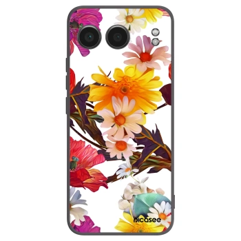 Picasee silikonový černý obal pro OnePlus Nord 4 - Meadow