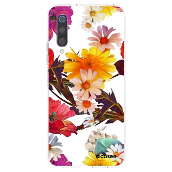 Picasee silikonový průhledný obal pro Xiaomi Mi 9 - Meadow