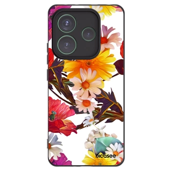 Picasee silikonový černý obal pro Xiaomi Redmi Note 14 5G - Meadow