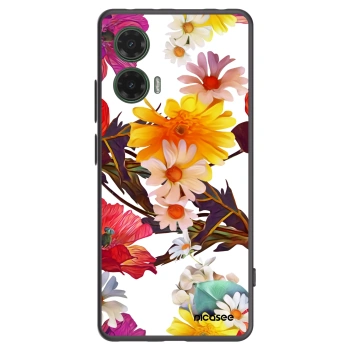 Picasee silikonový černý obal pro Motorola Moto G35 5G - Meadow