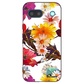 Picasee silikonový černý obal pro Google Pixel 8a - Meadow