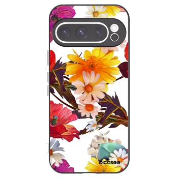 Picasee silikonový černý obal pro Google Pixel 9 Pro - Meadow
