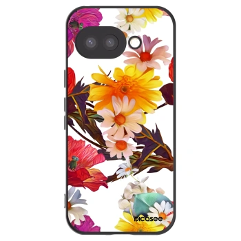 Picasee silikonový černý obal pro Google Pixel 9a - Meadow