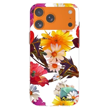 Picasee silikonový průhledný obal pro Apple iPhone 17 Pro Max - Meadow