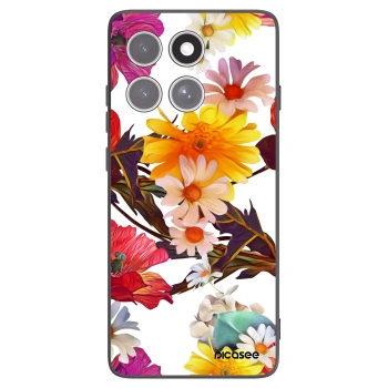 Picasee silikonový černý obal pro Motorola Edge 60 Fusion - Meadow