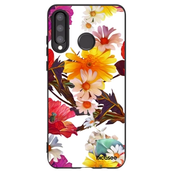 Picasee silikonový černý obal pro Huawei P30 Lite - Meadow