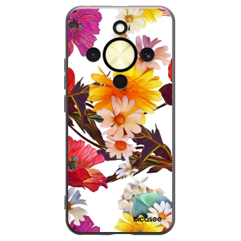 Picasee silikonový černý obal pro Honor Magic8 Lite 5G - Meadow