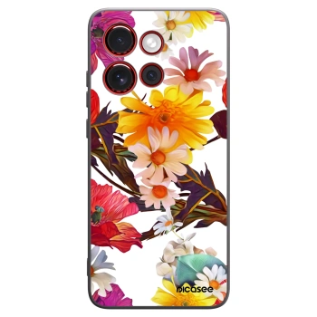 Picasee silikonový černý obal pro Motorola Edge 60 Neo 5G - Meadow