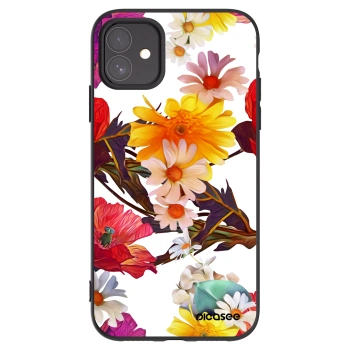 Picasee silikonový černý obal pro Apple iPhone 11 - Meadow
