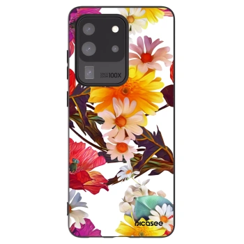 Picasee silikonový černý obal pro Samsung Galaxy S20 Ultra 5G G988F - Meadow