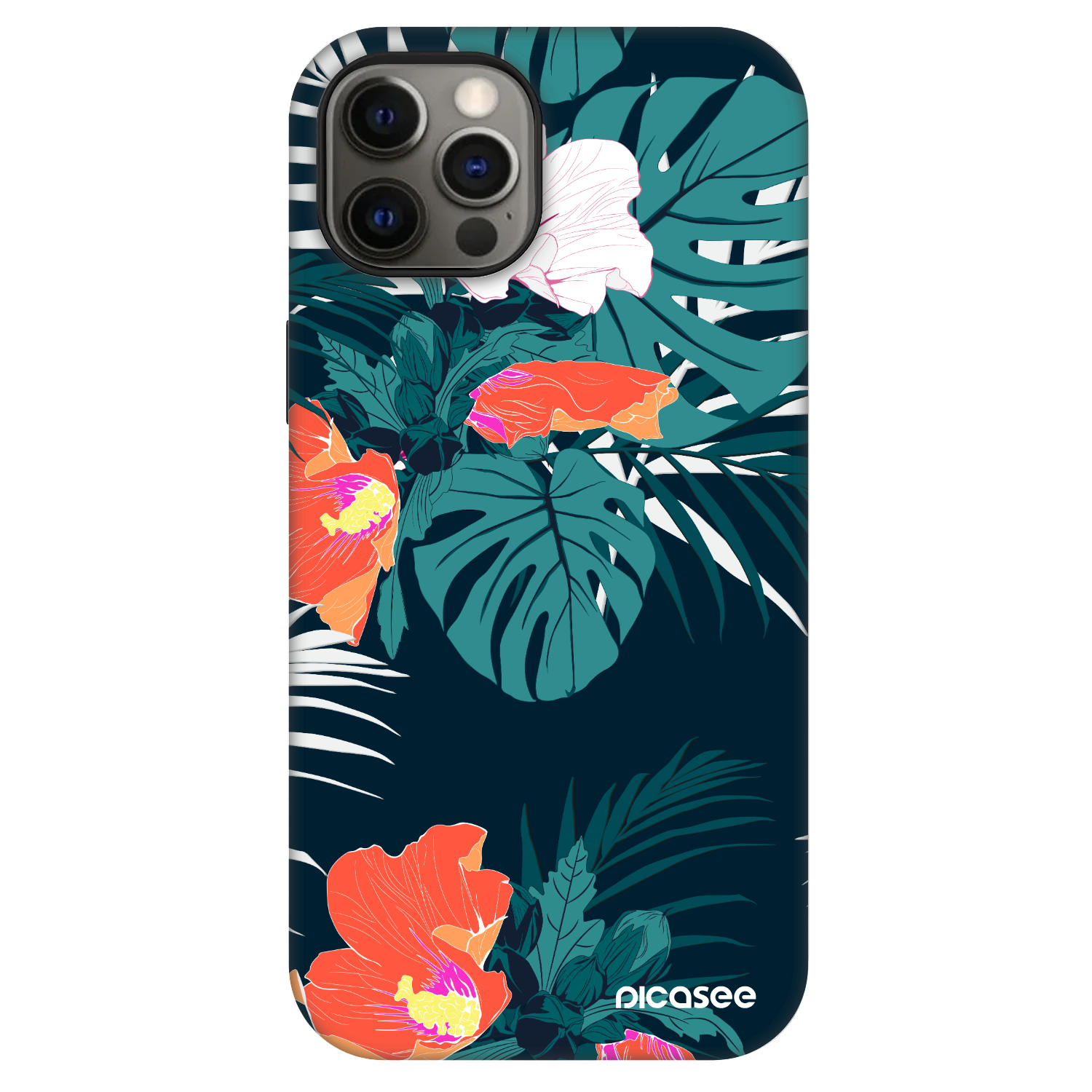Picasee Fashion Case MagSafe Apple iPhone 12 - Monstera Color