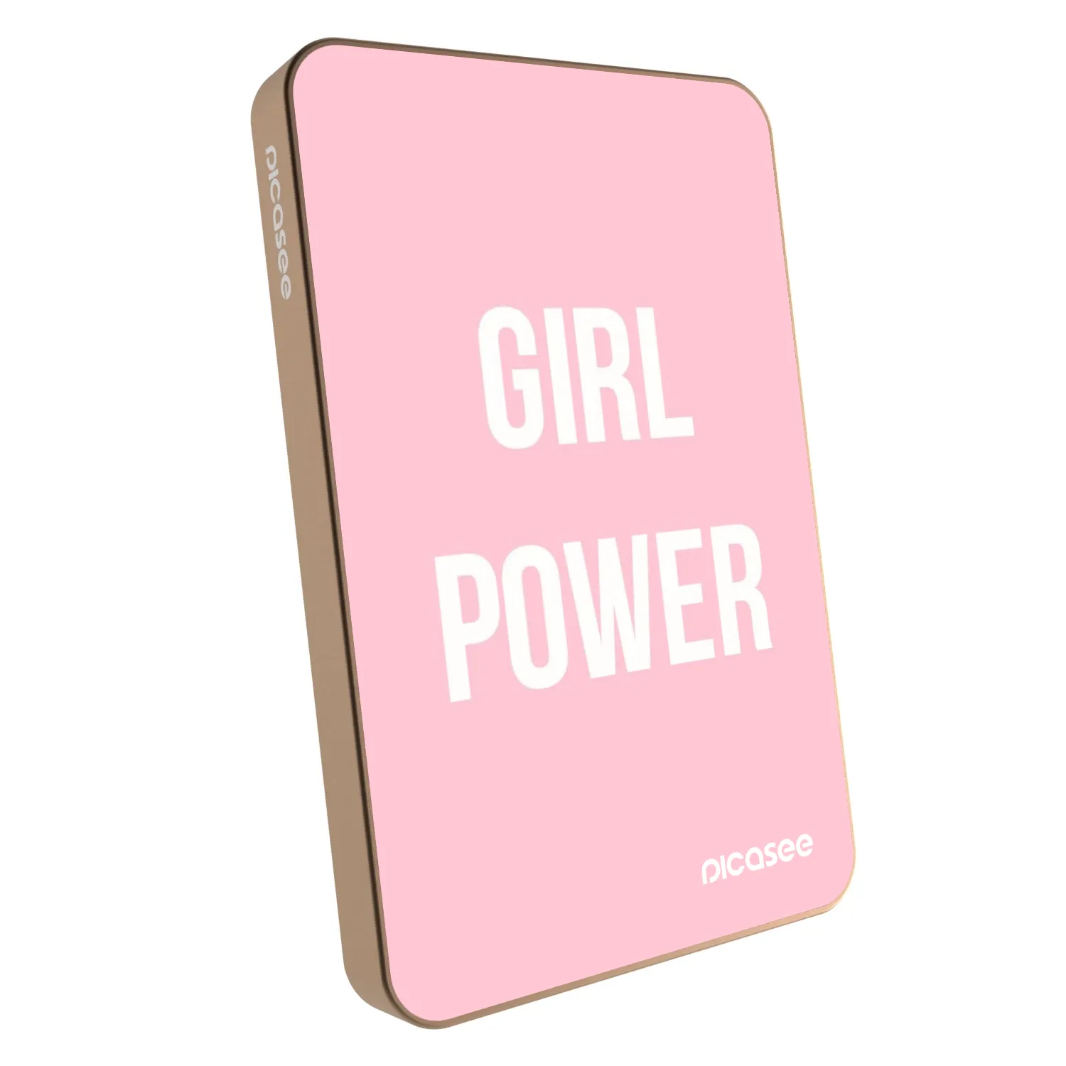 Picasee Powerbanka s MagSafe 5 000 mAh Zlatá - Dívčí síla