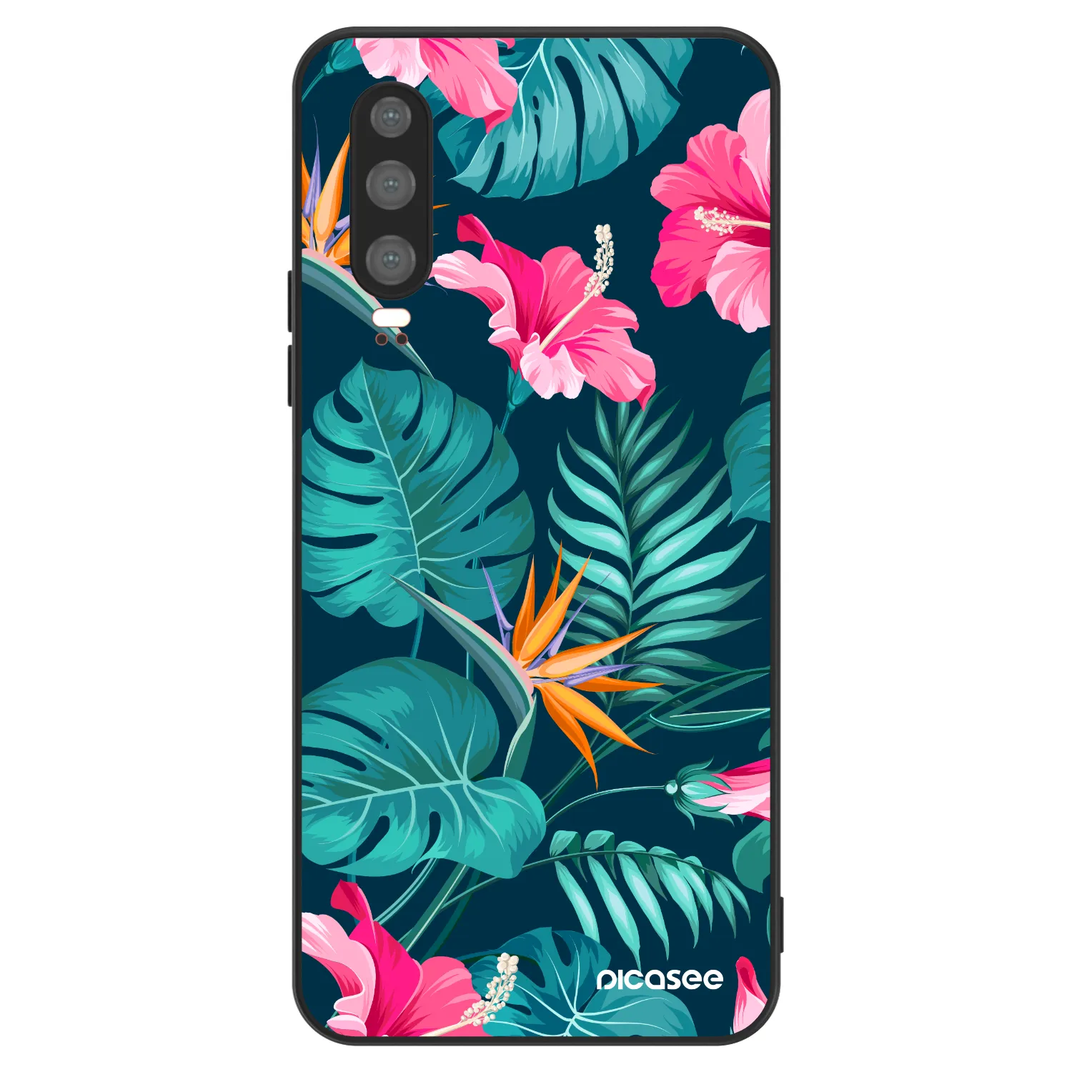 Picasee ULTIMATE CASE pro Huawei P30 - Pink Monstera