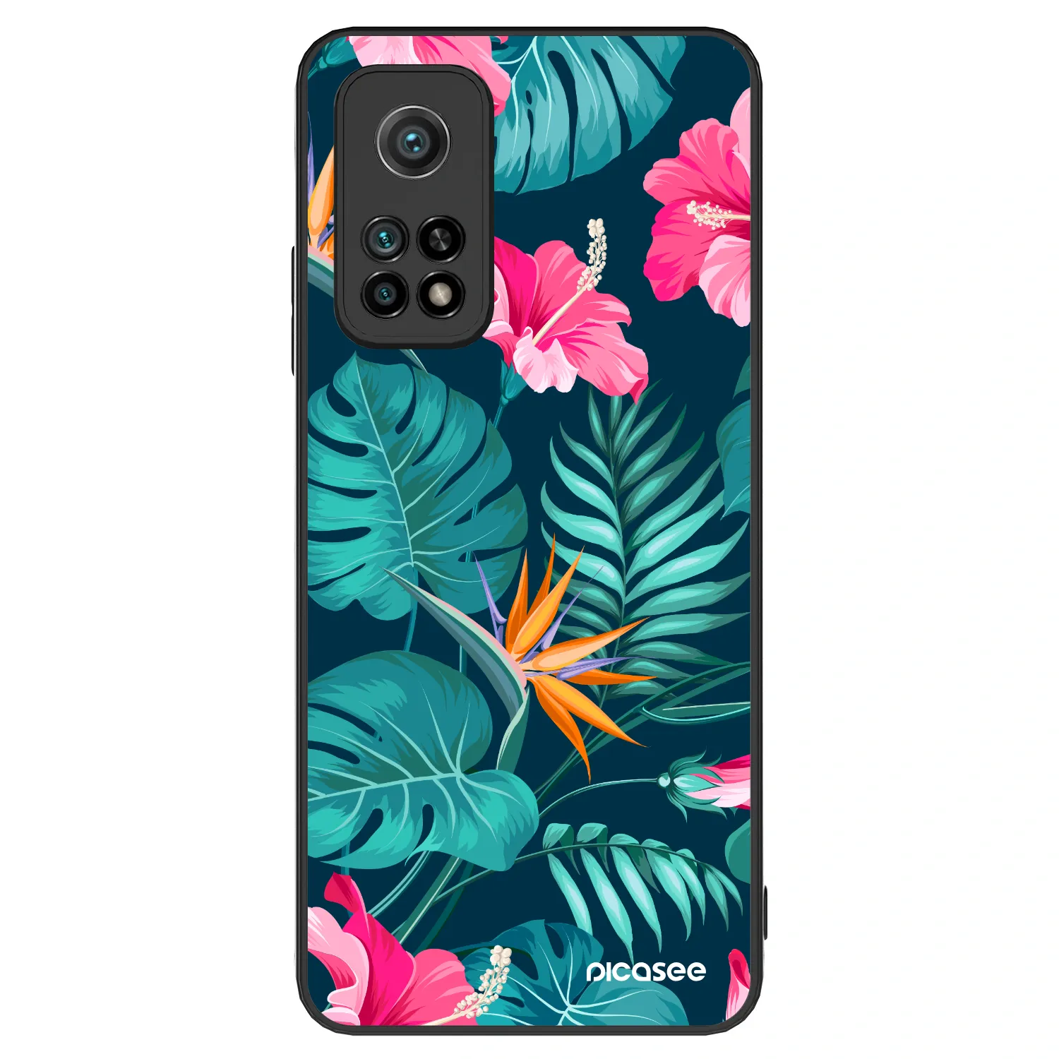 Picasee ULTIMATE CASE pro Xiaomi Mi 10T Pro - Pink Monstera