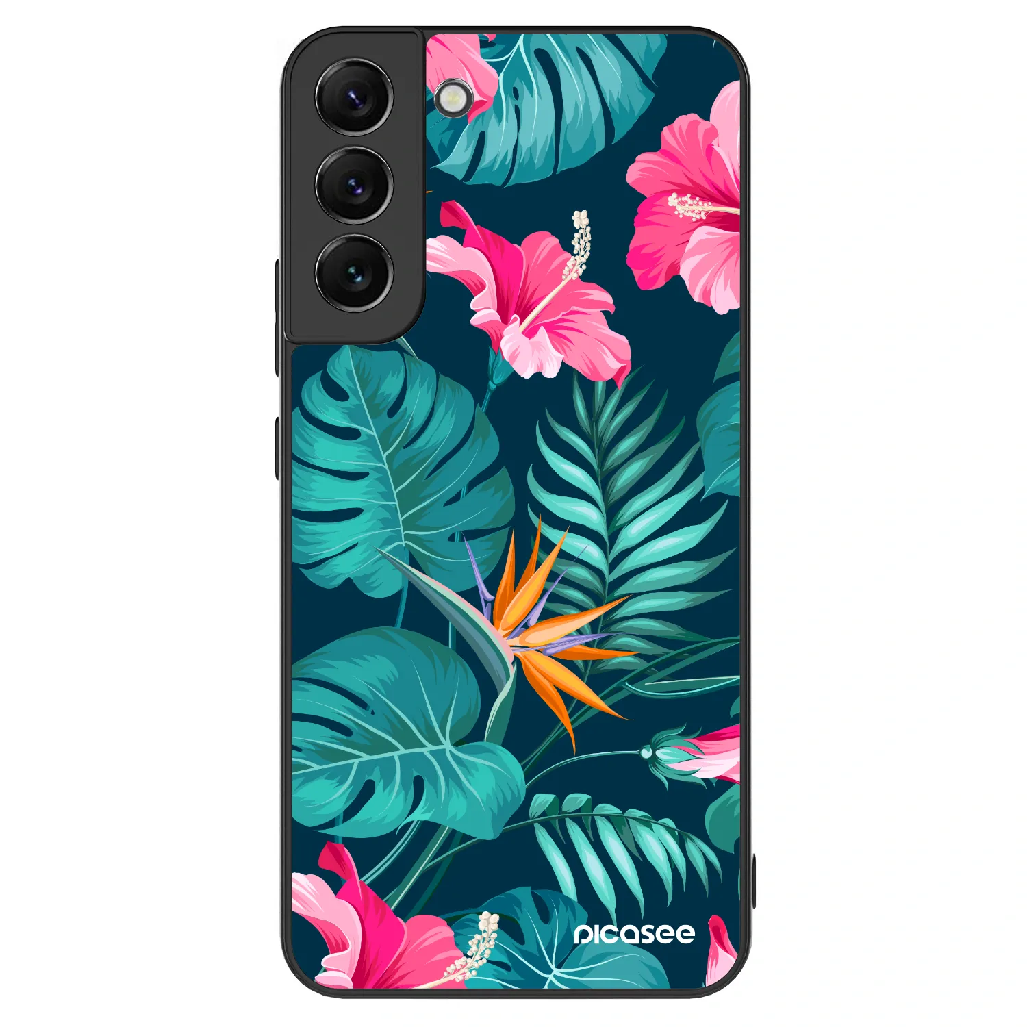 Picasee ULTIMATE CASE pro Samsung Galaxy S22+ 5G - Pink Monstera