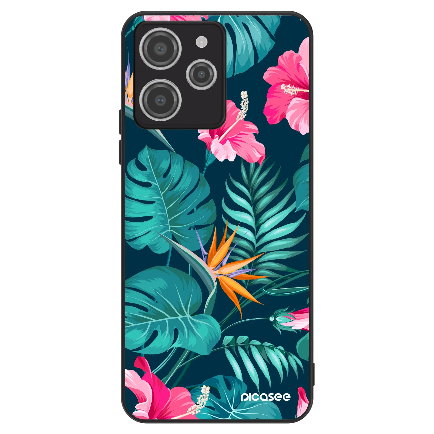 Picasee ULTIMATE CASE pro Xiaomi Redmi 12 4G - Pink Monstera