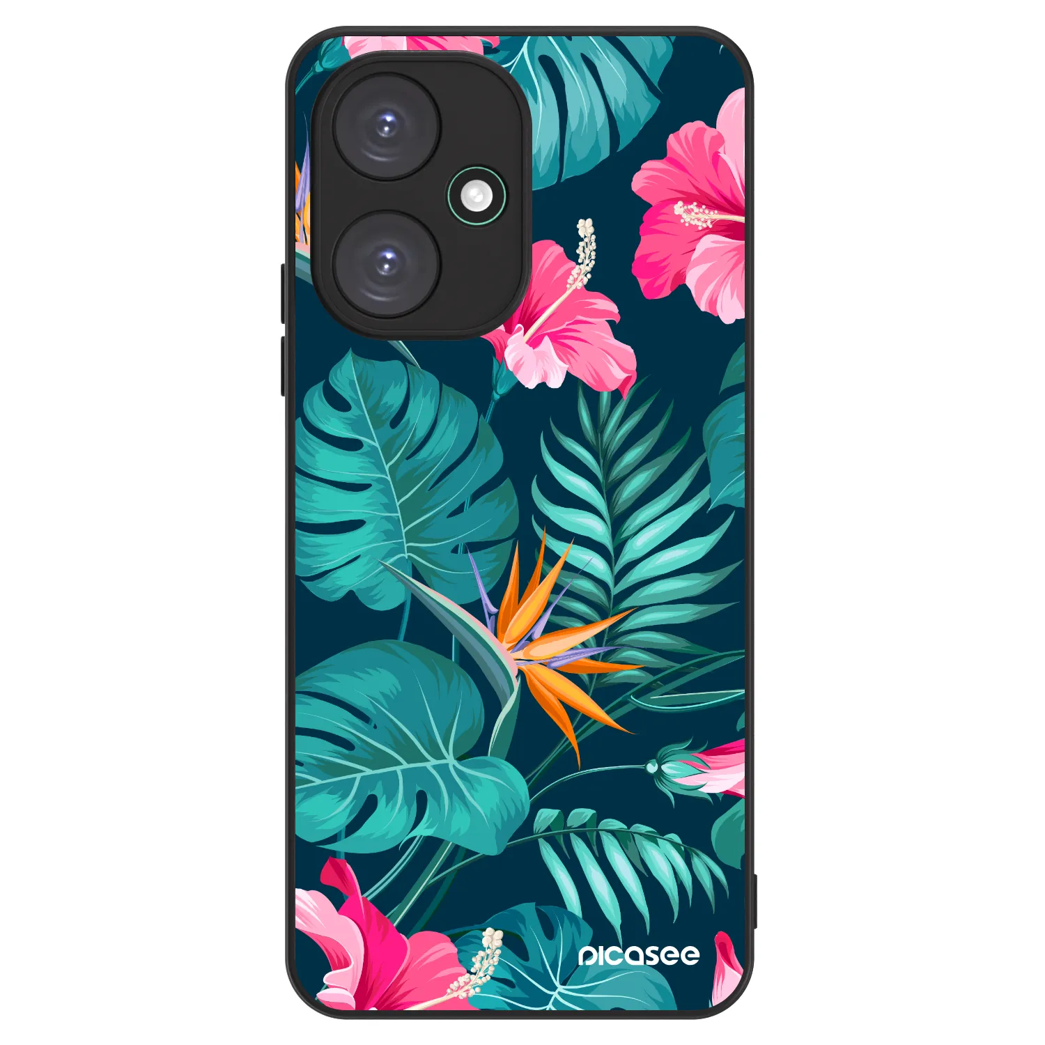 Picasee ULTIMATE CASE pro Xiaomi Redmi 13C 5G - Pink Monstera