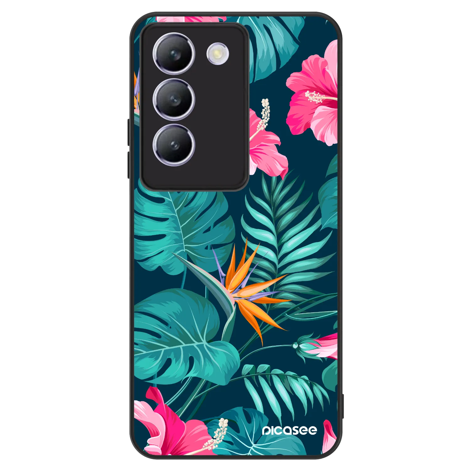 Picasee ULTIMATE CASE pro Vivo V40 SE 5G - Pink Monstera