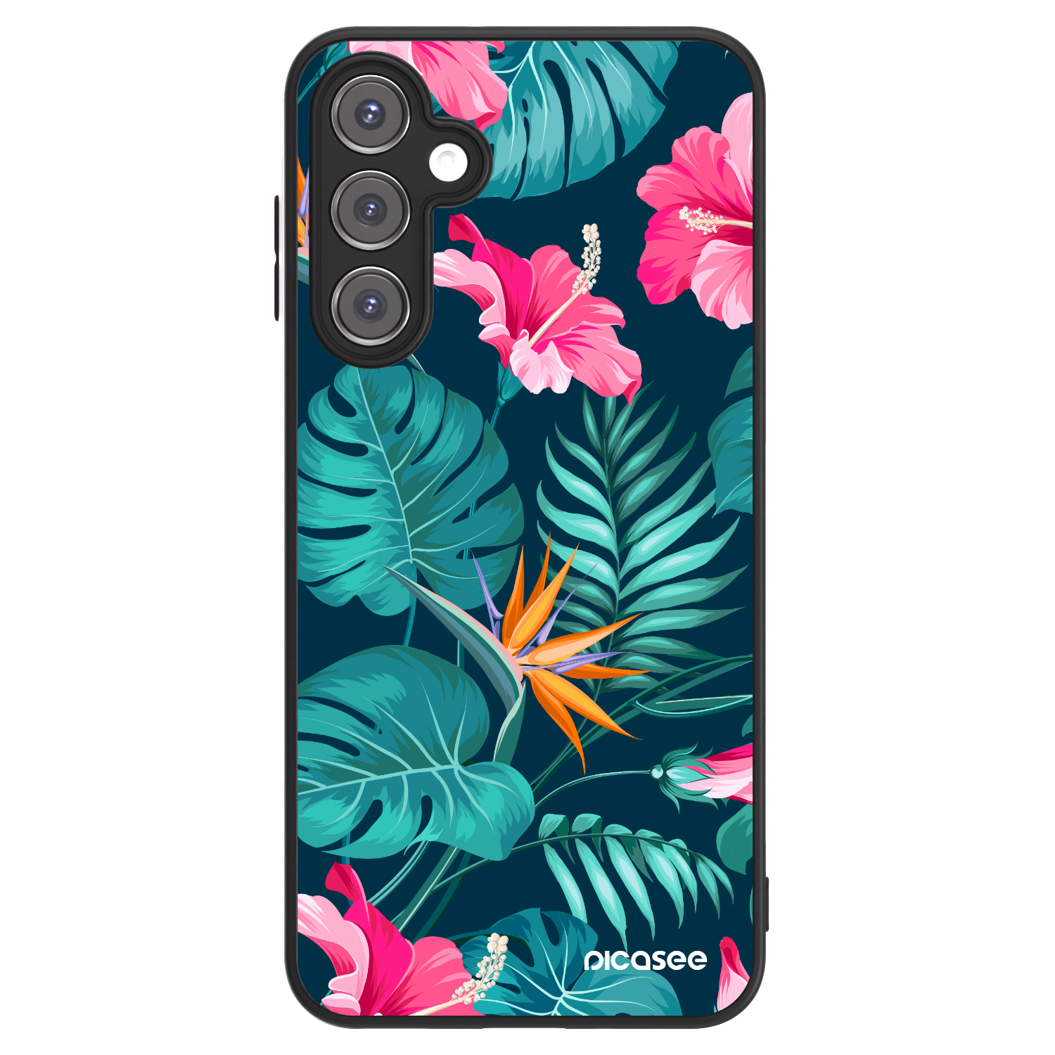 Picasee ULTIMATE CASE pro Samsung Galaxy A16 5G - Pink Monstera