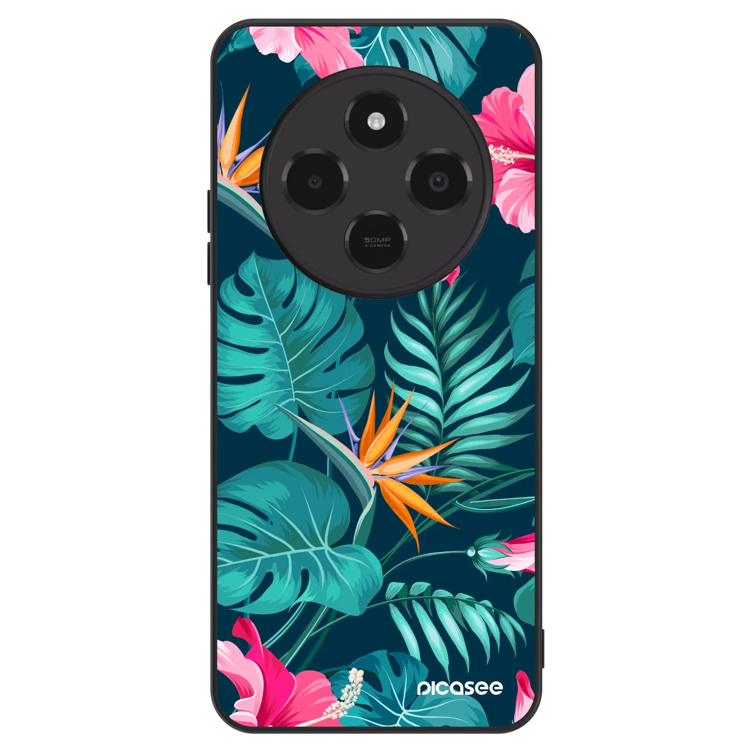 Picasee ULTIMATE CASE pro Xiaomi Poco C75 - Pink Monstera
