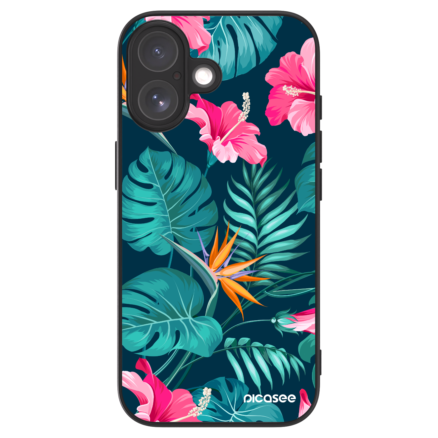 Picasee ULTIMATE CASE MagSafe pro Apple iPhone 17 - Pink Monstera