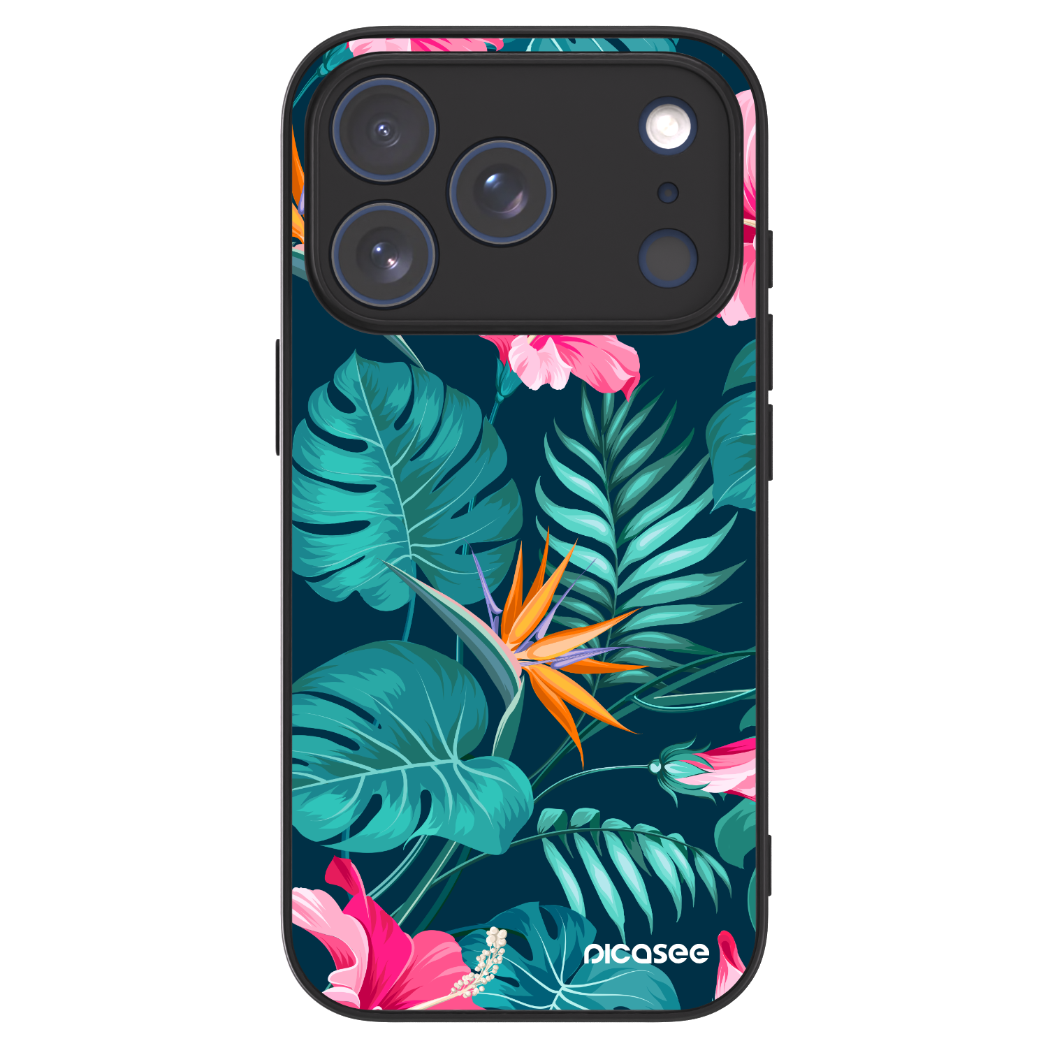 Picasee ULTIMATE CASE pro Apple iPhone 17 Pro - Pink Monstera