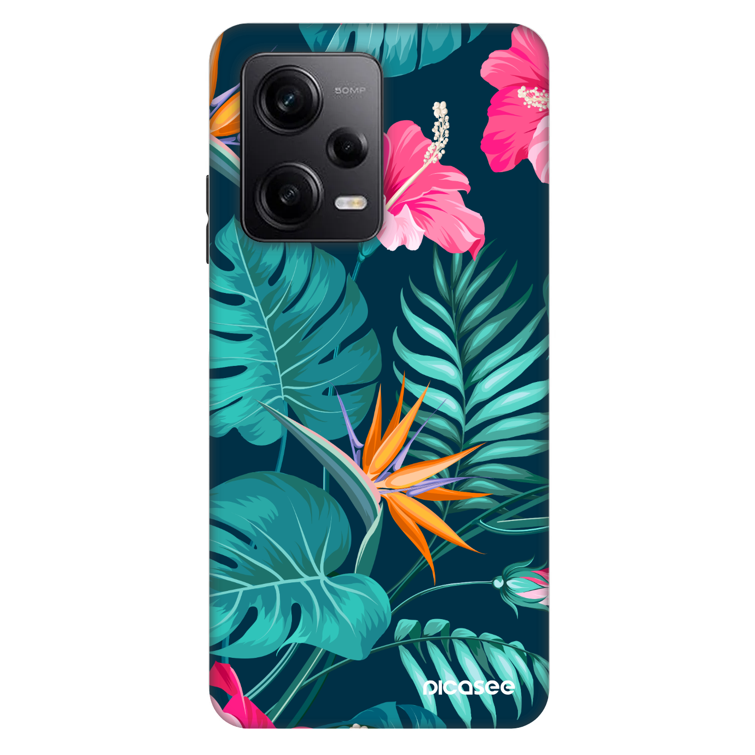 Picasee Fashion Case pro Xiaomi Redmi Note 12 Pro+ 5G - Pink Monstera