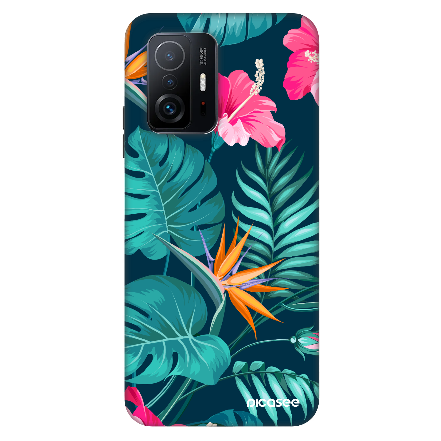 Picasee Fashion Case pro Xiaomi 11T Pro - Pink Monstera
