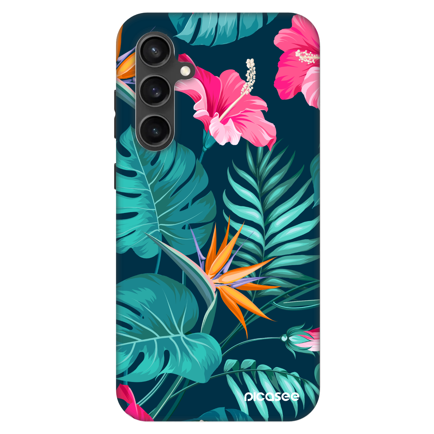 Picasee Fashion Case pro Samsung Galaxy S23 FE S711B - Pink Monstera