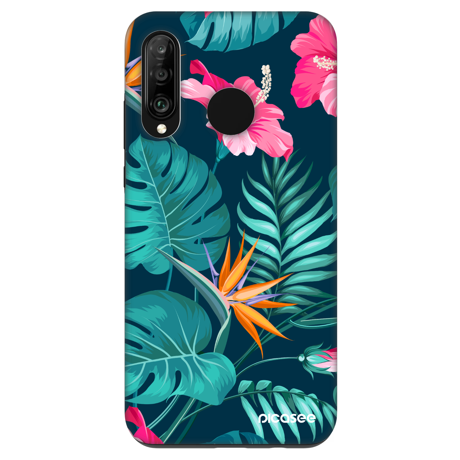 Picasee Fashion Case pro Huawei P30 Lite - Pink Monstera