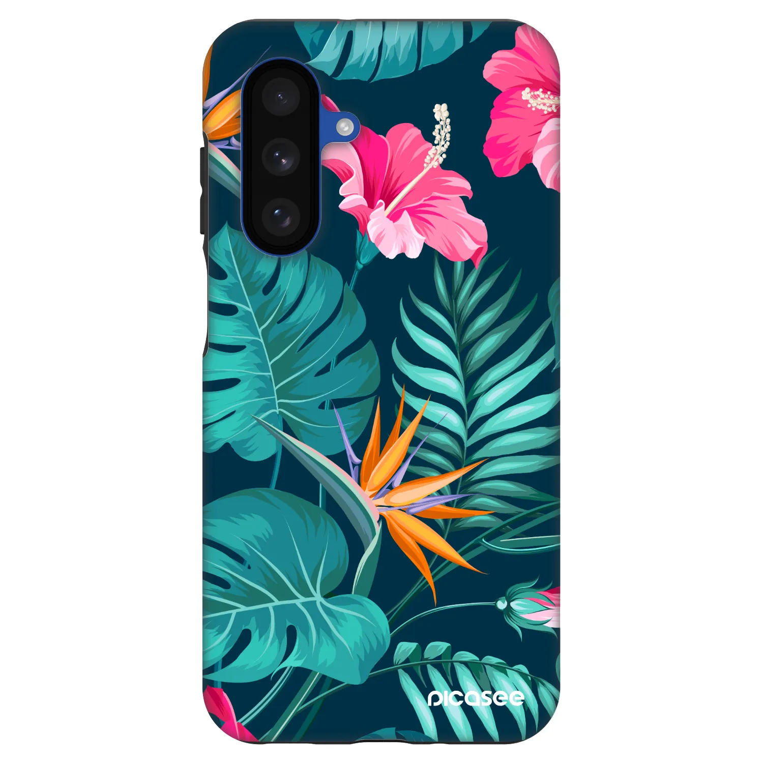Picasee Fashion Case pro Samsung Galaxy A17 5G - Pink Monstera