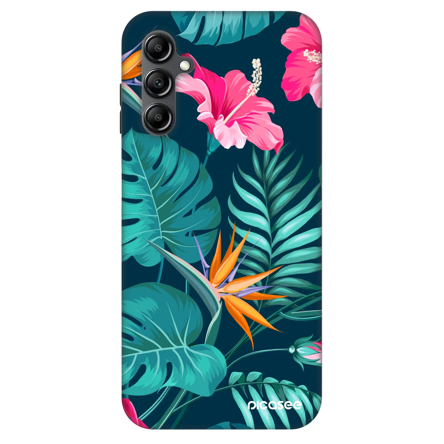 Picasee Fashion Case pro Samsung Galaxy A16 4G - Pink Monstera