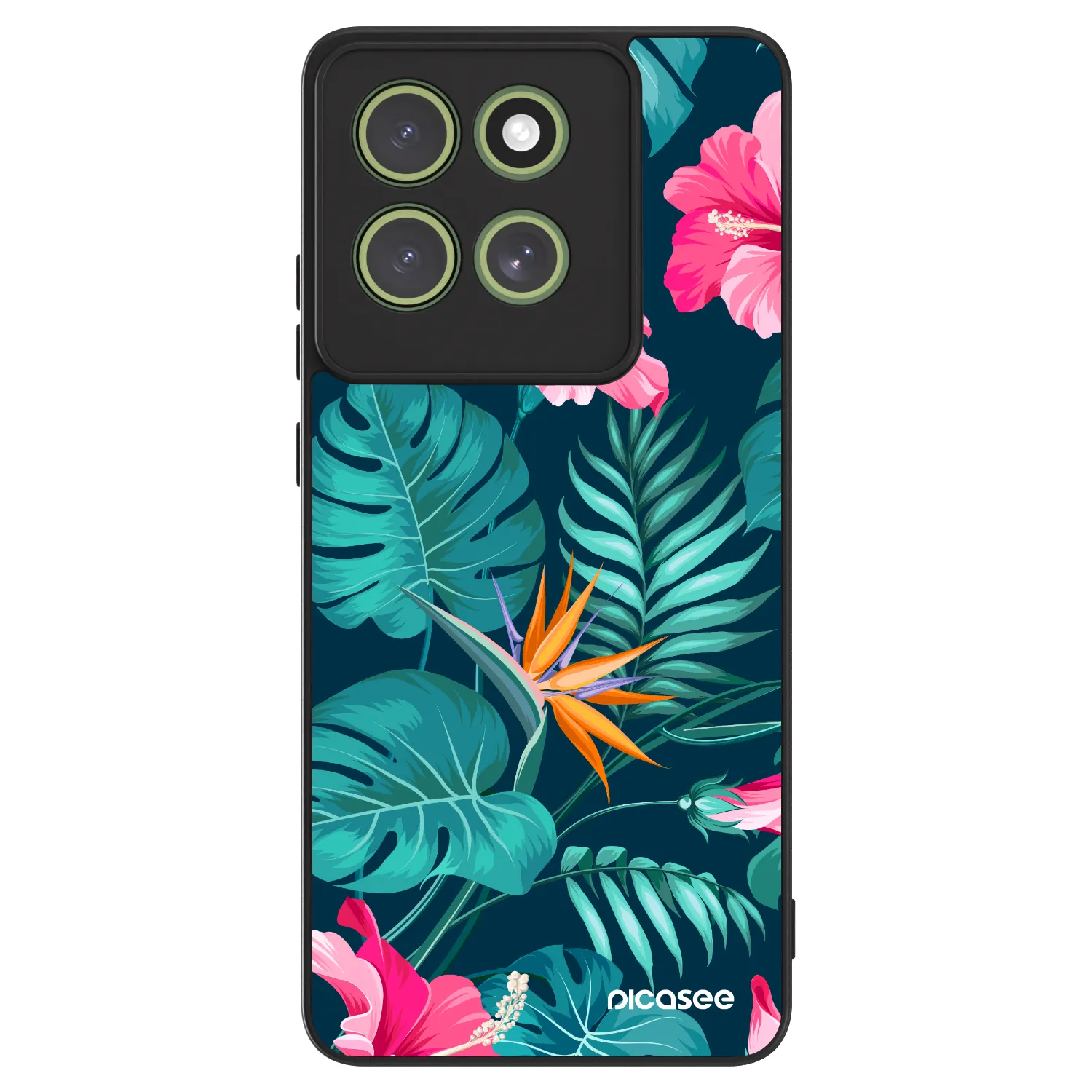 Picasee ULTIMATE CASE pro Motorola Moto G86 Power 5G - Pink Monstera