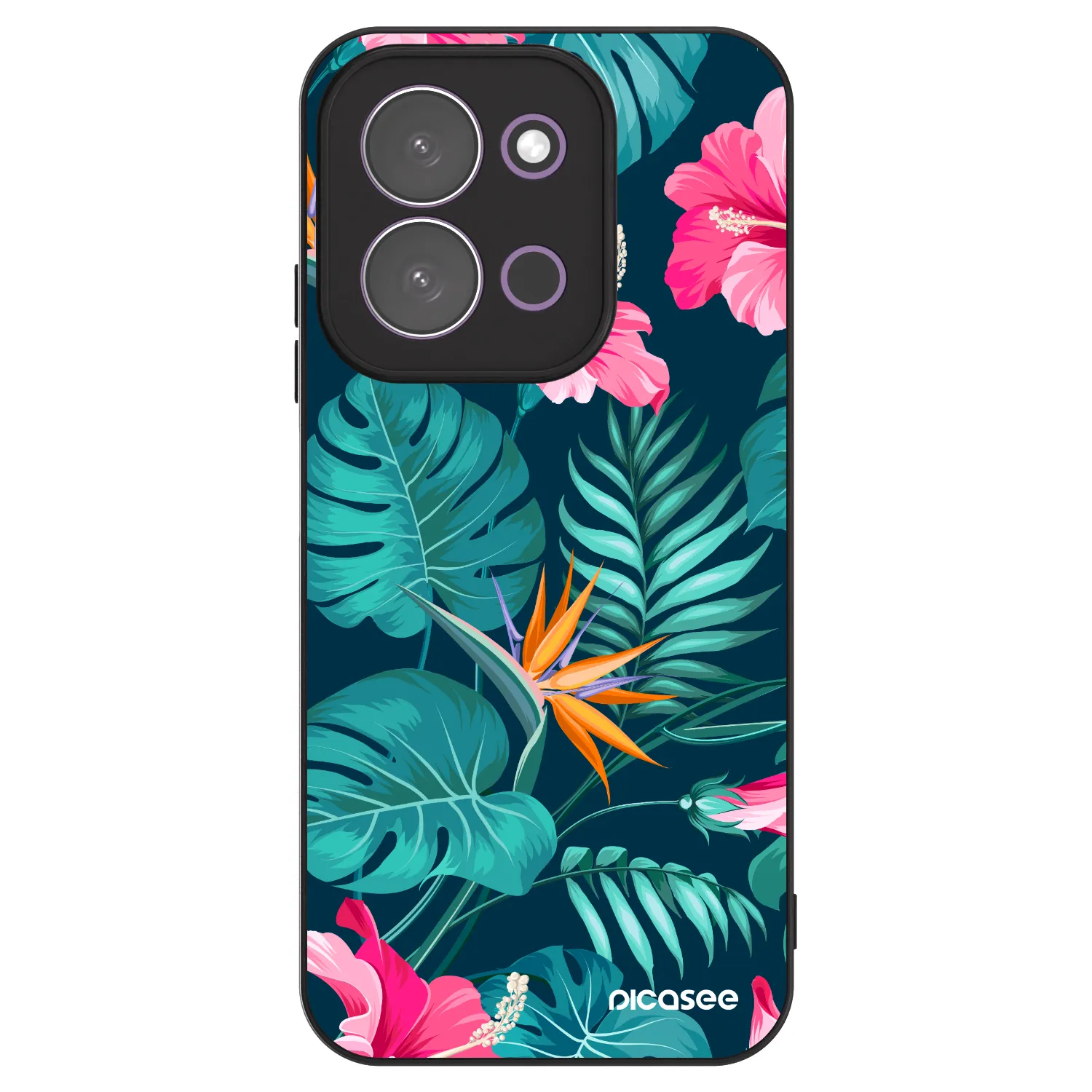 Picasee ULTIMATE CASE pro Xiaomi Redmi 15C 5G - Pink Monstera