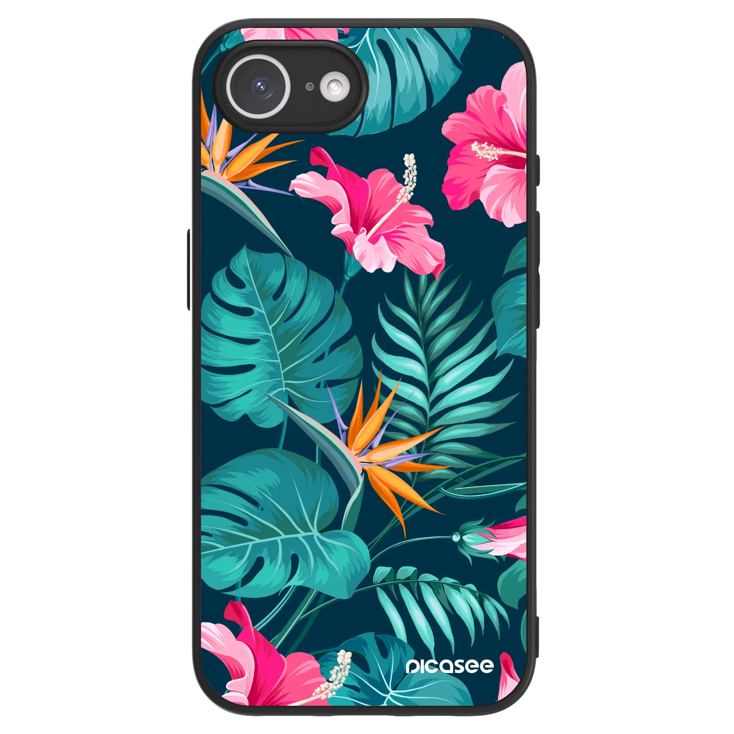 Picasee ULTIMATE CASE pro Apple iPhone 17e - Pink Monstera