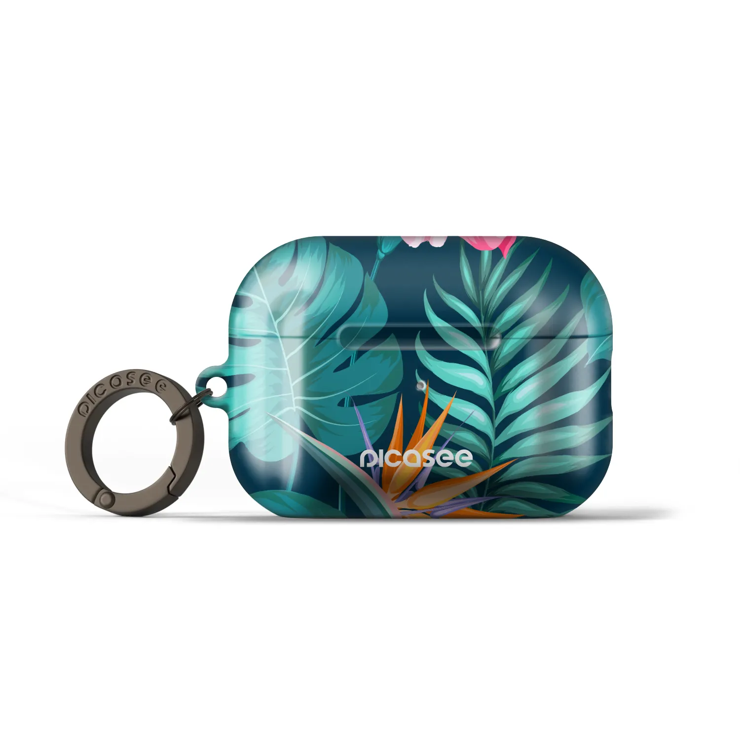 Picasee Obal pro Apple AirPods Pro 1 - Pink Monstera