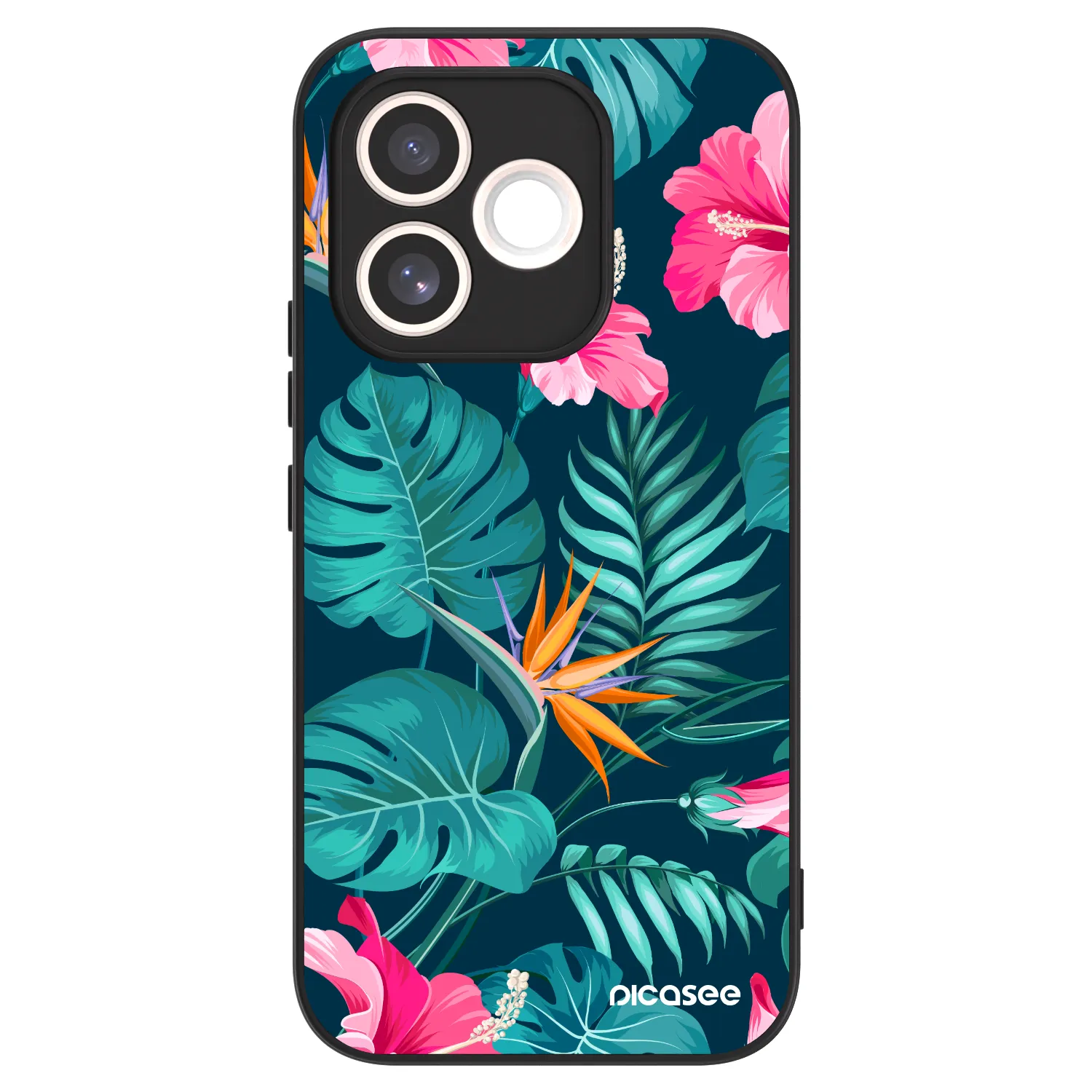 Picasee ULTIMATE CASE pro Honor 600 Lite - Pink Monstera