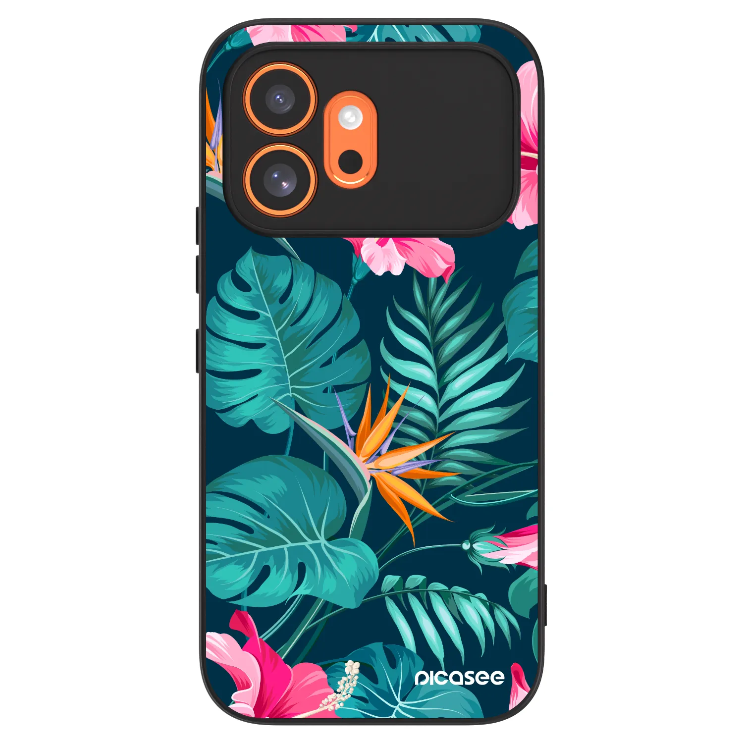 Picasee ULTIMATE CASE pro Honor 600 - Pink Monstera