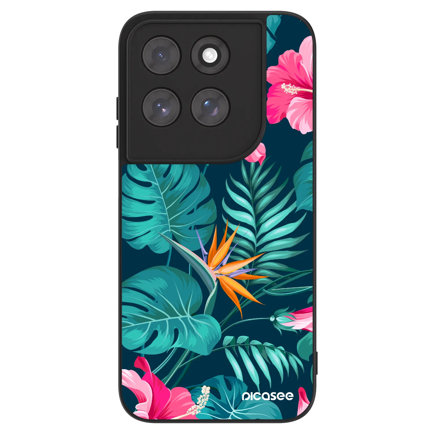 Picasee ULTIMATE CASE pro Motorola Moto G77 - Pink Monstera
