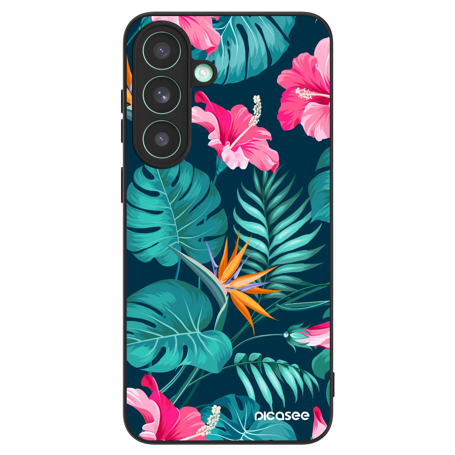 Picasee ULTIMATE CASE PowerShare pro Samsung Galaxy S26 FE - Pink Monstera