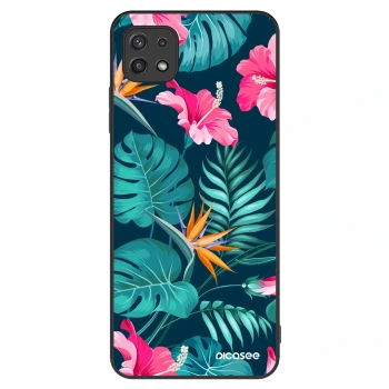 Obal pro Samsung Galaxy A22 A226B 5G - Pink Monstera
