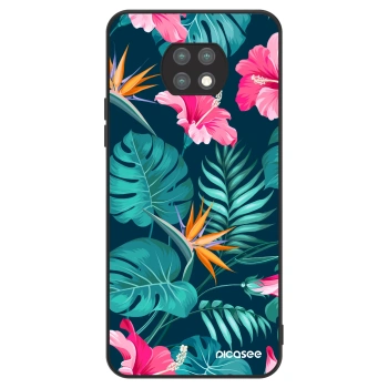 Obal pro Xiaomi Redmi Note 9T - Pink Monstera