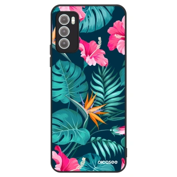 Obal pro Motorola Moto G60 - Pink Monstera